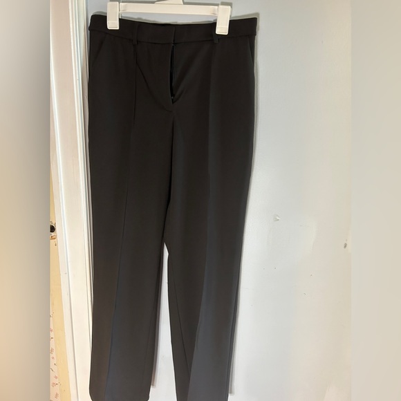 Express Conscious Edit High Waisted Pintuck Straight Leg Trouser Pant Size 10 - Picture 4 of 6